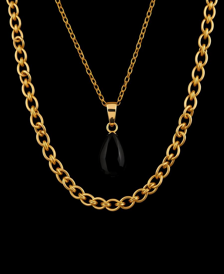 Noir Onyx Pendant